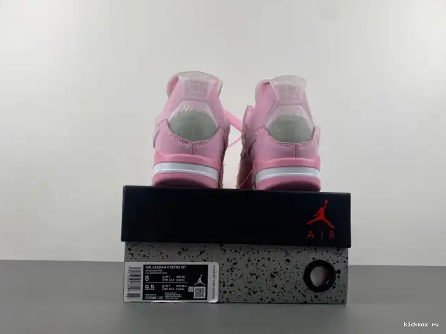 Cheap Kickmax X OFF-WHITE JORDAN PINK 4 0516